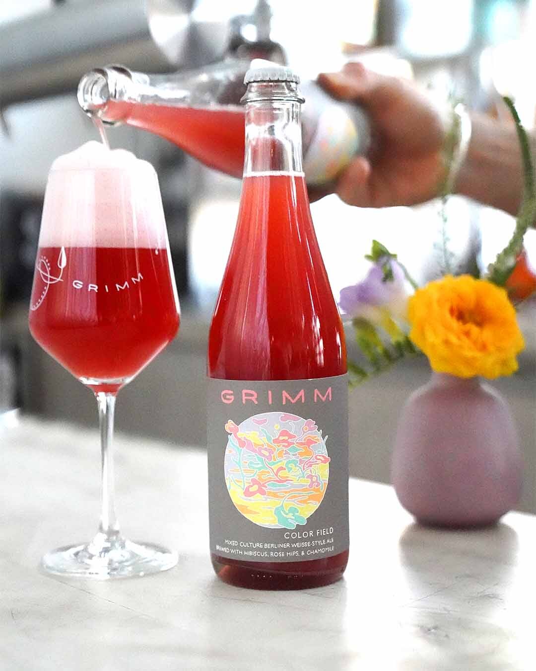 COLOR FIELD - Berliner Weisse with Rose Hips, Chamomile, & Hibiscus